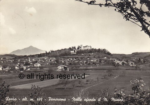 Panorama nello sfondo il monte Musin